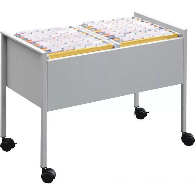 DURABLE Carro de archivo colgante ECONOMY DUO 100 A4, gris claro 308210