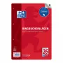 Oxford Papel de recambio para archivador A4 cuadriculado 50 hojas 4 taladros con margen blanco 400131580
