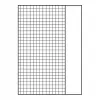 Oxford Papel de recambio para archivador A4 cuadriculado 50 hojas 4 taladros con margen blanco 400131580