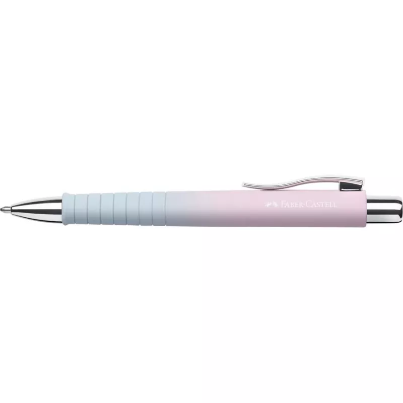 Faber-Castell Poly Ball Urban Bolígrafo, Blushing Sky, tinta azul, 0,6 mm XB, zona de agarre antideslizante 241131