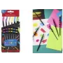 Faber-Castell Set de pinceles de pelo sintético con 6 uds. y zona de agarre soft-touch, resistente, sintético suave - 1 ud. (481622)