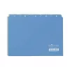 DURABLE A5 Índice 5 partes A-Z gofrado polipropileno transparente 365006