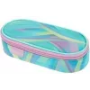 HERLITZ Minty Love Estuche de poliéster, compartimento principal grande con solapa interior, verde menta/multicolor 400205922