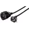 e+p SV 32 Alargador 3m negro Schuko 1 toma 16A