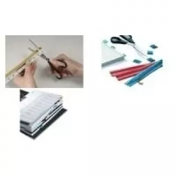 DURABLE TABFIX® Índice autoadhesivo 200x10 mm, transparente, 5 unidades 840219