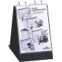 DURABLE Fundas para rotafolio A3 horizontal, pack de 10, transparente antirreflejo 857719