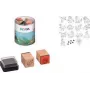 HEYDA Set de sellos de dinosaurios, 15 sellos transparentes en recipiente redondo 20-48 884 76