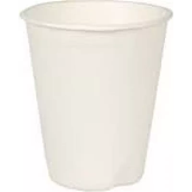 PAPSTAR pure Vaso de caña de azúcar, 0,2 L, blanco, 40 unidades, compostable y apto para microondas 89854