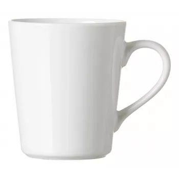 Ritzenhoff & Breker VIO Tazas de café 300 ml blanco porcelana set de 6 423501