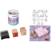HEYDA Set de sellos de unicornio, 15 sellos transparentes en caja redonda 204888439