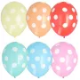 PAPSTAR Dots globos de látex de colores, 29 cm, 100 uds. 84525