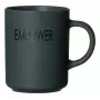 Ritzenhoff & Breker EMPOWER tazas de café de porcelana grises, 390 ml, set de 4 425758
