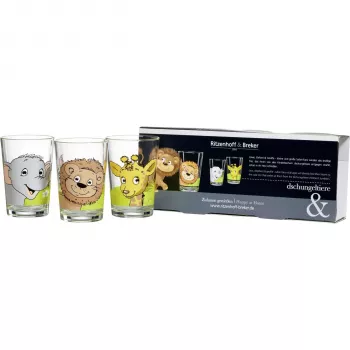 RITZENHOFF & BREKER Flirt animales de la selva vaso cónico, 205 ml, decorado 674187