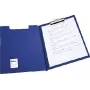 DURABLE carpeta con pinza STANDARD, DIN A4, azul oscuro, film flexible con refuerzo de cartón 2357-07