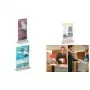 DURABLE PRESENTER 1/3 A4 vertical soporte en L, transparente, 99 x 210 mm 858719