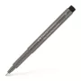 Faber-Castell PITT Artist Pen, Warm Grey IV, tinta pigmentada, punta de pincel, alta resistencia a la luz, 1 rotulador 167073