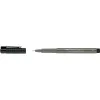 Faber-Castell PITT Artist Pen, Warm Grey IV, tinta pigmentada, punta de pincel, alta resistencia a la luz, 1 rotulador 167073