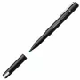 STABILO Fineliner dr!ver, medium, verde, tinta a base de agua resistente al borrado e inodora, 1 unidad (1089/36)