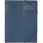 DURABLE carpeta de esquinas Premium A4 azul oscuro film rígido con gomas elásticas en las esquinas 2320-07