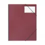 DURABLE Carpeta de esquinas Premium A4 roja con gomas elásticas en las esquinas 2320-03