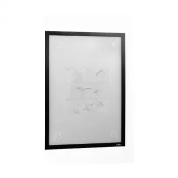 DURABLE DURAFRAME WALLPAPER Marco informativo A3, negro, autoadhesivo, cierre magnético 484401