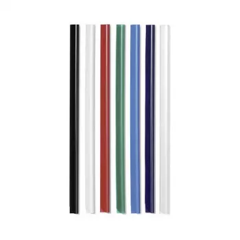 DURABLE Pinzas de sujeción A4 6 mm, pack de 50, negro 293101