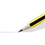 Staedtler Noris Set de lápices de grafito HB, 10 uds., amarillo/negro a rayas, hexagonales, madera FSC, mina superligada, EN 71 120-2BK10D