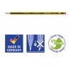 Staedtler Noris Set de lápices de grafito HB, 10 uds., amarillo/negro a rayas, hexagonales, madera FSC, mina superligada, EN 71 120-2BK10D