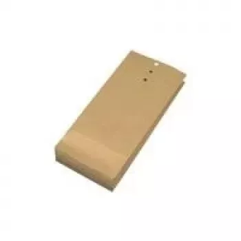 MAILmedia 40117-7 Bolsa de fondo con fuelle de muestra, 2 pliegues, 3 perforaciones (fuelle inferior de 50 mm), marrón natural, 120 g/m²