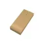MAILmedia 40117-7 Bolsa de muestra con fuelle, 2 pliegues, perforada con 3 agujeros (fuelle de 50 mm), marrón natural, 120 g/m²