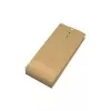 MAILmedia 40117-7 Bolsa de muestra con fuelle, 2 pliegues, perforada con 3 agujeros (fuelle de 50 mm), marrón natural, 120 g/m²
