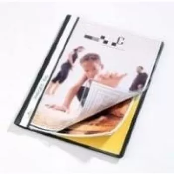 DURABLE DURAPLUS Carpeta de presentación A4+ transparente polipropileno pack de 25 257906