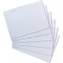 Herlitz Fichas DIN A4, rayadas, blancas, 170 g/m², sin madera, rayado azul, por ambas caras (10621282)