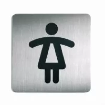 DURABLE PICTO WC Mujer 150x150 mm 1 ud. 495623
