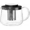 Ritzenhoff & Breker Yucca Tetera 1,5 L negro/transparente 156713