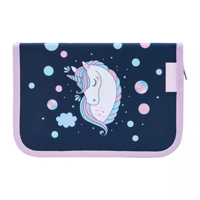 Herlitz Unicorn Dreams Estuche escolar, 31 piezas, poliéster, 205 x 140 x 38 mm 400197092
