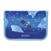 herlitz Cosmic Explorer Estuche escolar, 31 piezas, poliéster, 205 x 140 x 38 mm, 2 solapas, diseño espacial 400197095