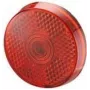FISCHER Luz de seguridad LED intermitente para bicicleta con clip para ropa, bolsos y mochilas, negro (85467)