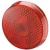 FISCHER Luz de seguridad LED intermitente para bicicleta con clip para ropa, bolsos y mochilas, negro (85467)