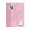 OXFORD Bloc de notas TOUCH cuadriculado con margen A4, 80 hojas, 90 g/m², varios colores 400196079