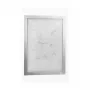 DURABLE DURAFRAME WALLPAPER A4 Marco informativo autoadhesivo, plata, 484323