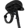 FISCHER Soporte de candado para bicicleta para tirantes de sillín, universal, plástico negro, 1 ud. (85913)