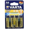 VARTA Longlife Pila alcalina AA 1,5V 2750mAh pack de 4 (04106110414)