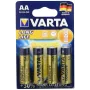 VARTA Longlife Pila alcalina AA 1,5V 2750mAh pack de 4 (04106110414)