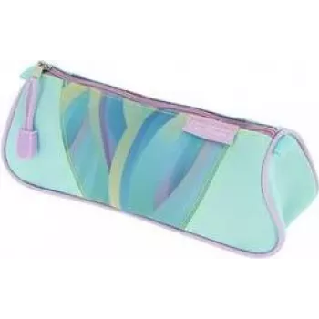 herlitz Estuche triangular Minty Love poliéster, 1 compartimento con cremallera, forma triangular - 1 ud. (400205917)