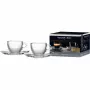 Ritzenhoff & Breker BARISTA Set de espresso, 4 piezas, vidrio transparente, tazas de 80 ml, apto para lavavajillas 822038