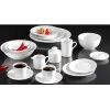 RITZENHOFF & BREKER Snap de R & B Bianco Plato de postre, porcelana, blanco, 190 mm, set de 6 78060