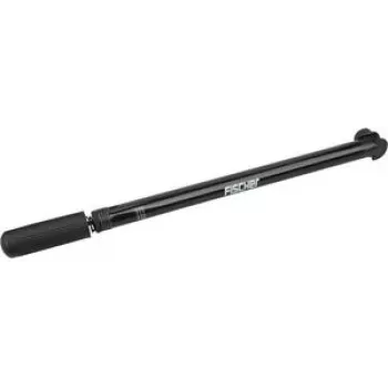 FISCHER Bomba de aire para bicicleta para todo tipo de válvulas, plástico, soporte de cuadro, 1 ud. 85592