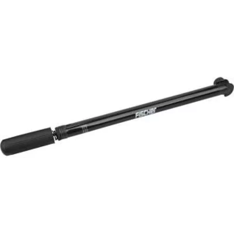 FISCHER Bomba de aire para bicicleta para todo tipo de válvulas, plástico, soporte de cuadro, 1 ud. 85592