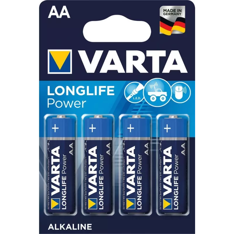 Varta High Energy 04906 Pilas alcalinas AA pack de 4
